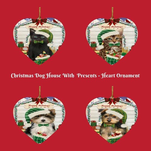 Christmas dog cat with - dog,