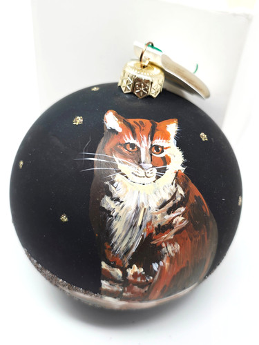 Maine coon cat christmas - cat,