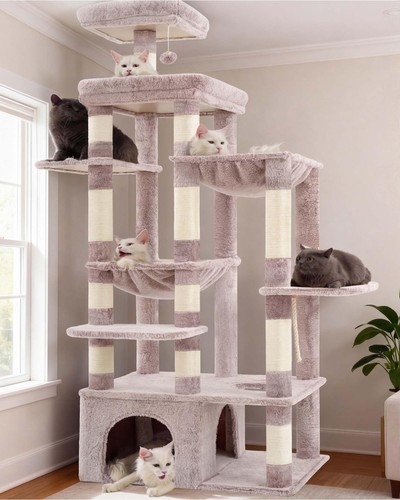 Heybly cat tree 180cm tall - 180cm,