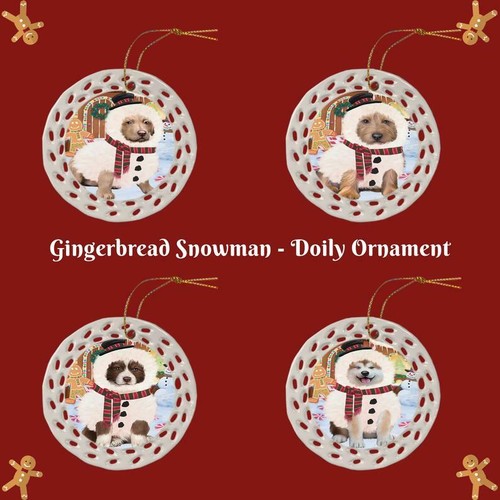 Gingerbread snowman dog cat - gingerbread,