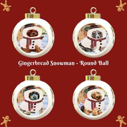 Gingerbread snowman dog - gingerbread, cat