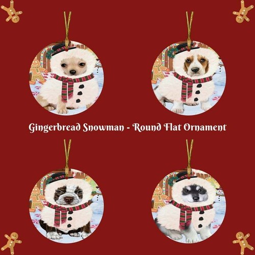 Gingerbread snowman dog cat - gingerbread,