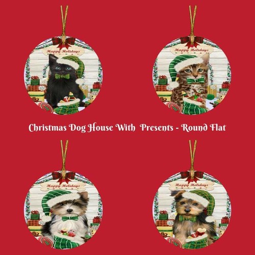 Christmas dog cat with - christmas,
